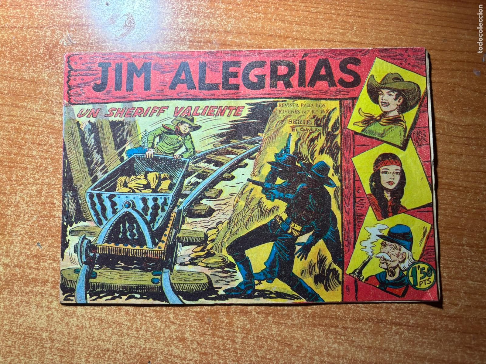 Tebeos: JIM ALEGRIAS N&ordm; 16 EDITORIAL MAGA ORIGINAL