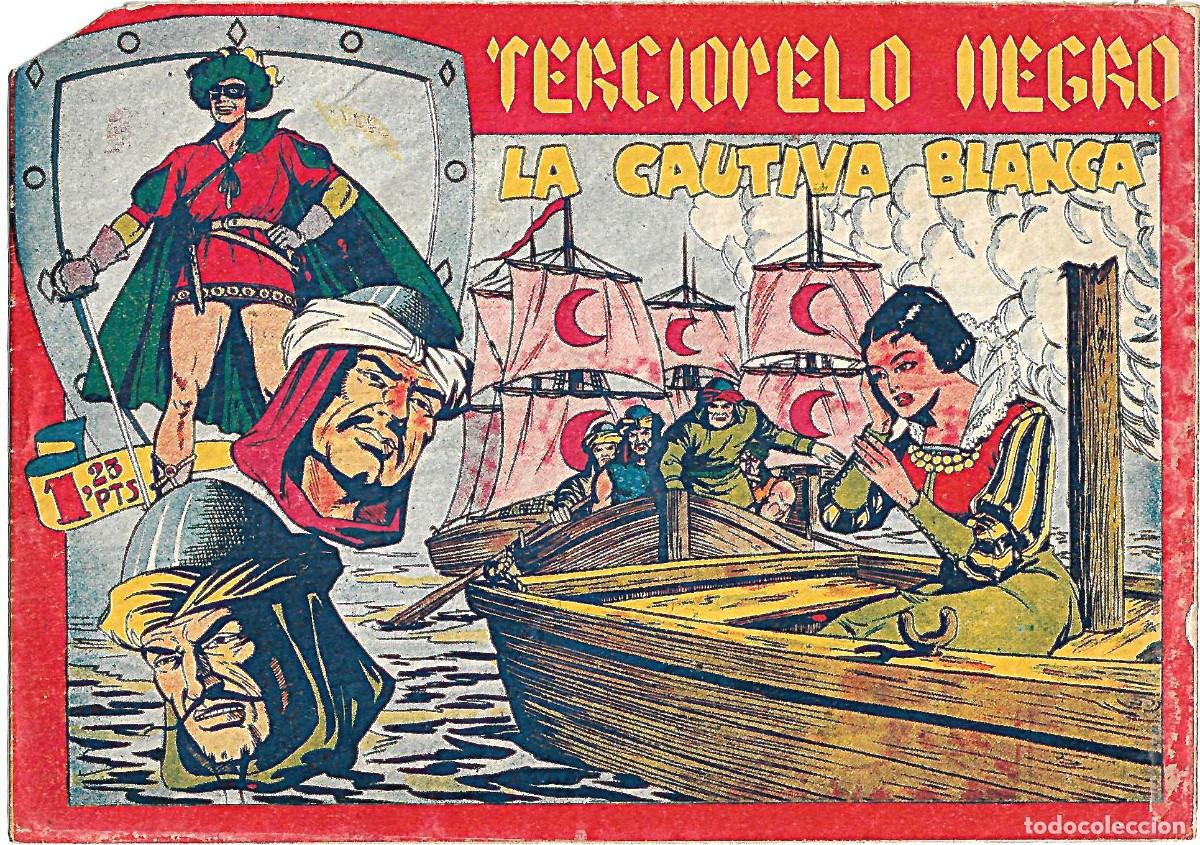 Tebeos: TERCIOPELO NEGRO N&ordm; 21-ORIGINAL MAGA 1954- EN BUEN ESTADO-LEA DESCRIPCION Y VEA LAS FOTOS