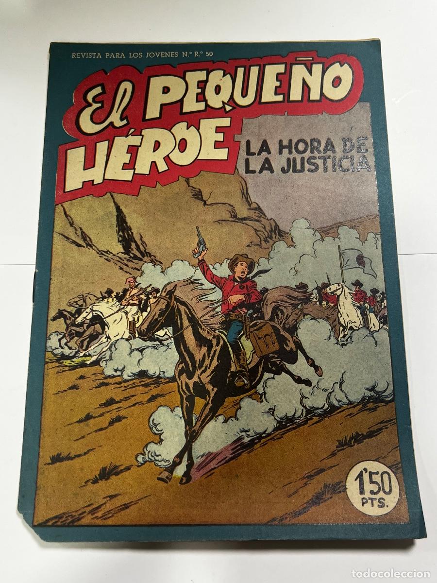 Tebeos: EL PEQUE&Ntilde;O H&Eacute;ROE. LA HORA DE JUSTICIA. N&deg; 31. EDITORIAL MAGA.