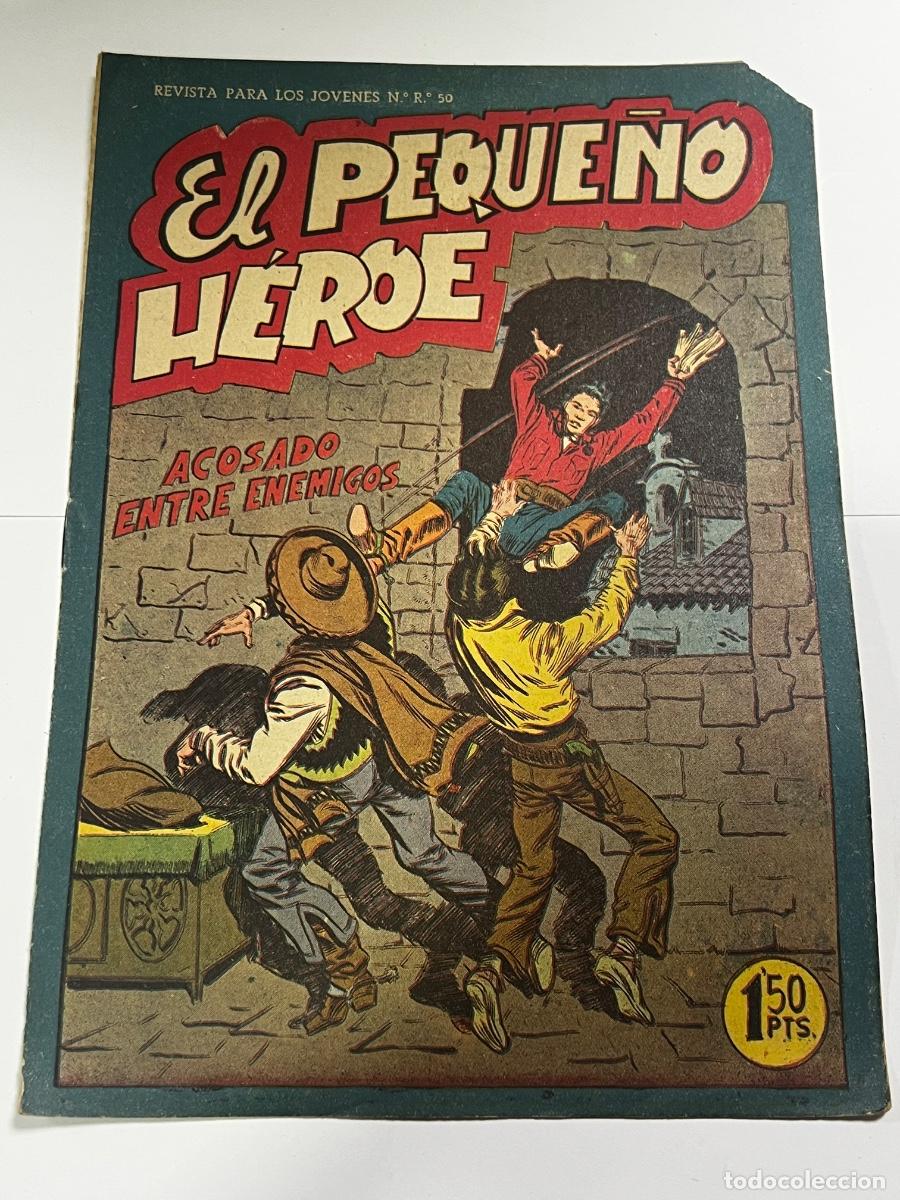 Tebeos: EL PEQUE&Ntilde;O H&Eacute;ROE. ACOSADO ENTRE ENEMIGO. N&deg; 23. EDITORIAL MAGA.