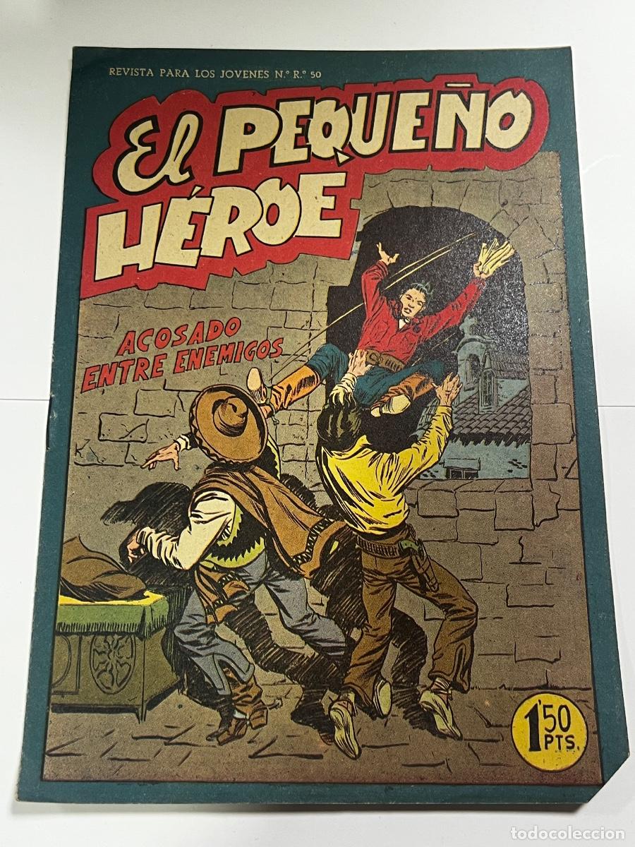 Tebeos: EL PEQUE&Ntilde;O H&Eacute;ROE. ACOSADO ENTRE ENEMIGO. N&deg; 23. EDITORIAL MAGA.