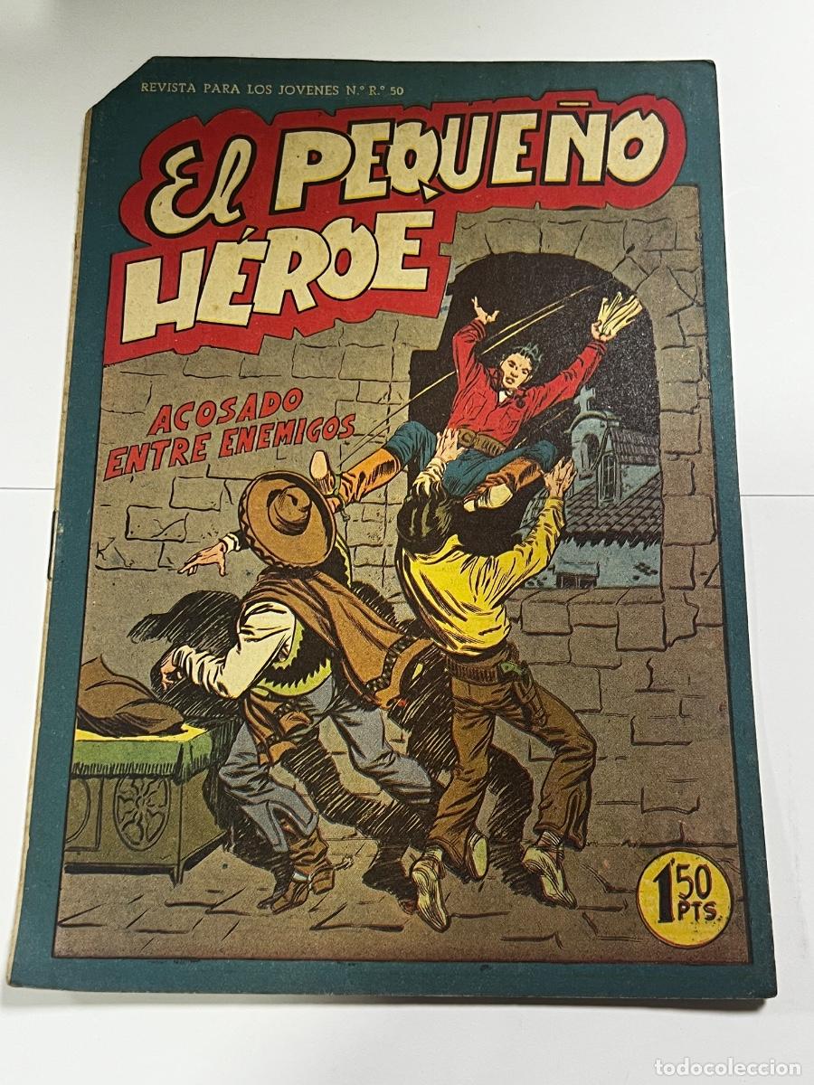 Tebeos: EL PEQUE&Ntilde;O H&Eacute;ROE. ACOSADO ENTRE ENEMIGO. N&deg; 23. EDITORIAL MAGA.