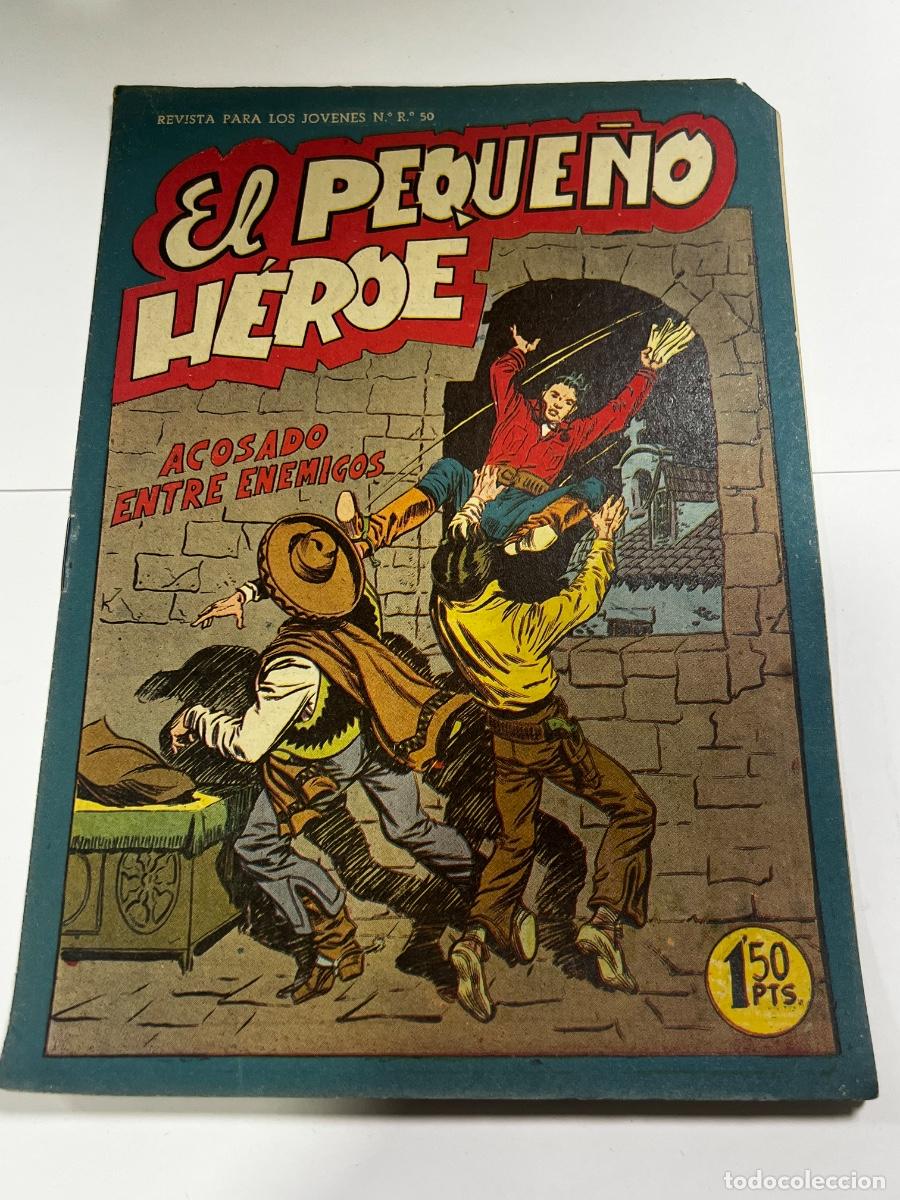 Tebeos: EL PEQUE&Ntilde;O H&Eacute;ROE. ACOSADO ENTRE ENEMIGO. N&deg; 23. EDITORIAL MAGA.