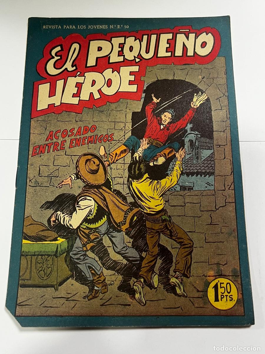 Tebeos: EL PEQUE&Ntilde;O H&Eacute;ROE. ACOSADO ENTRE ENEMIGO. N&deg; 23. EDITORIAL MAGA.