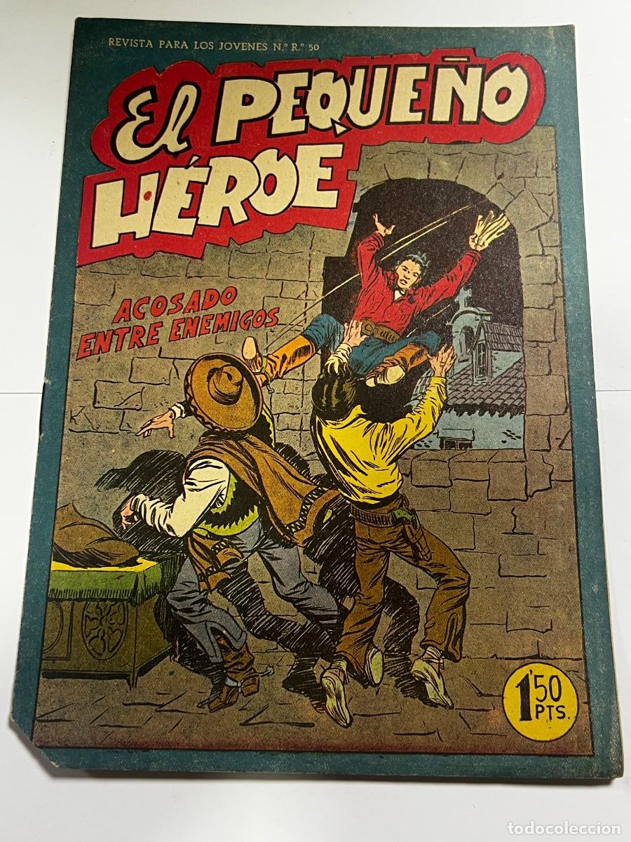 Tebeos: EL PEQUE&Ntilde;O H&Eacute;ROE. ACOSADO ENTRE ENEMIGO. N&deg; 23. EDITORIAL MAGA.