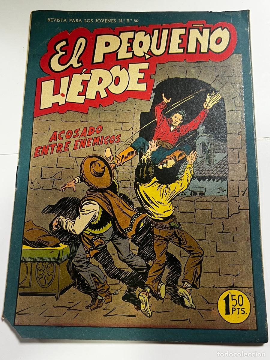 Tebeos: EL PEQUE&Ntilde;O H&Eacute;ROE. ACOSADO ENTRE ENEMIGO. N&deg; 23. EDITORIAL MAGA.