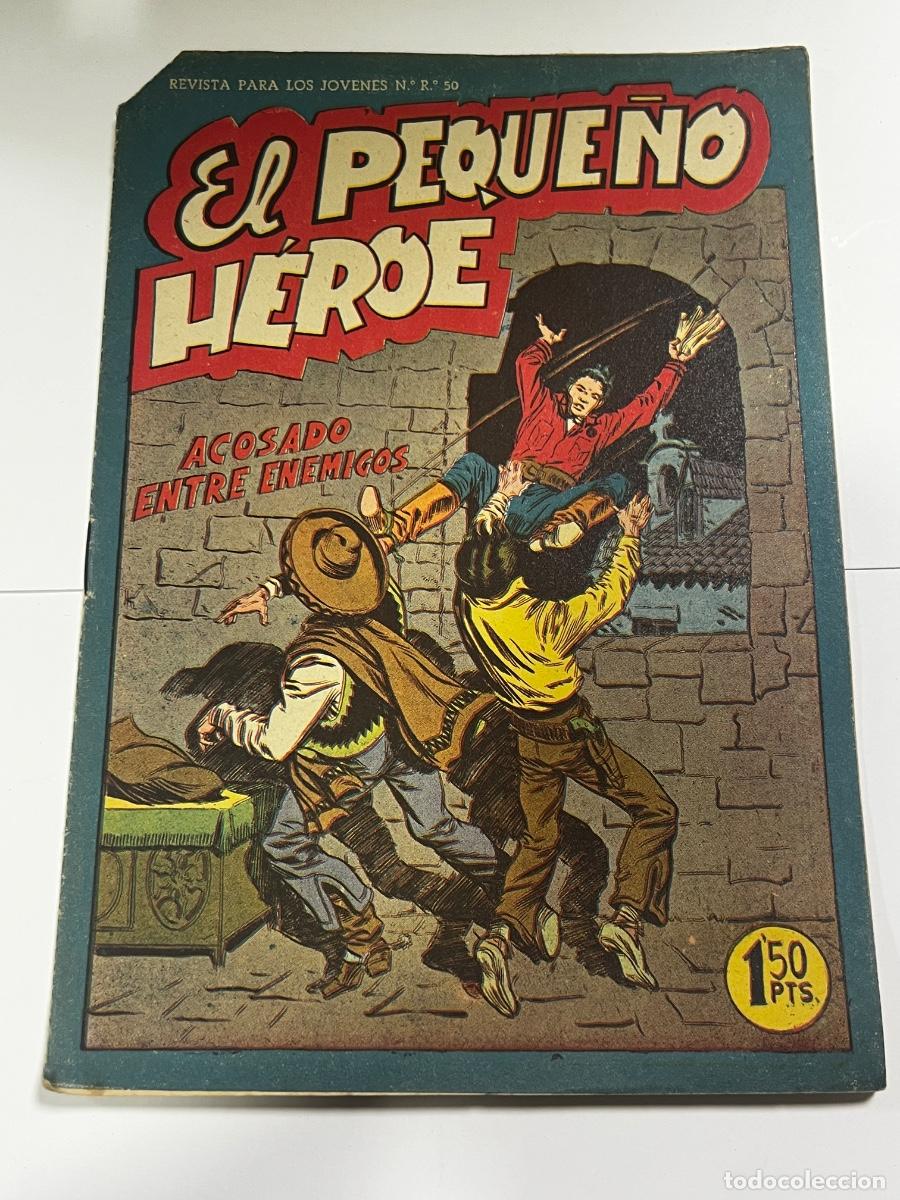 Tebeos: EL PEQUE&Ntilde;O H&Eacute;ROE. ACOSADO ENTRE ENEMIGO. N&deg; 23. EDITORIAL MAGA.