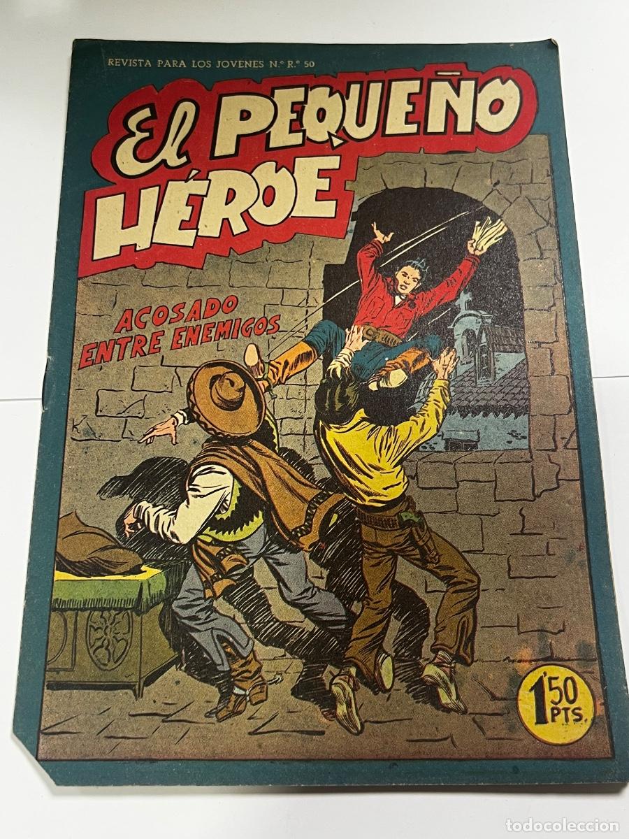 Tebeos: EL PEQUE&Ntilde;O H&Eacute;ROE. ACOSADO ENTRE ENEMIGO. N&deg; 23. EDITORIAL MAGA.