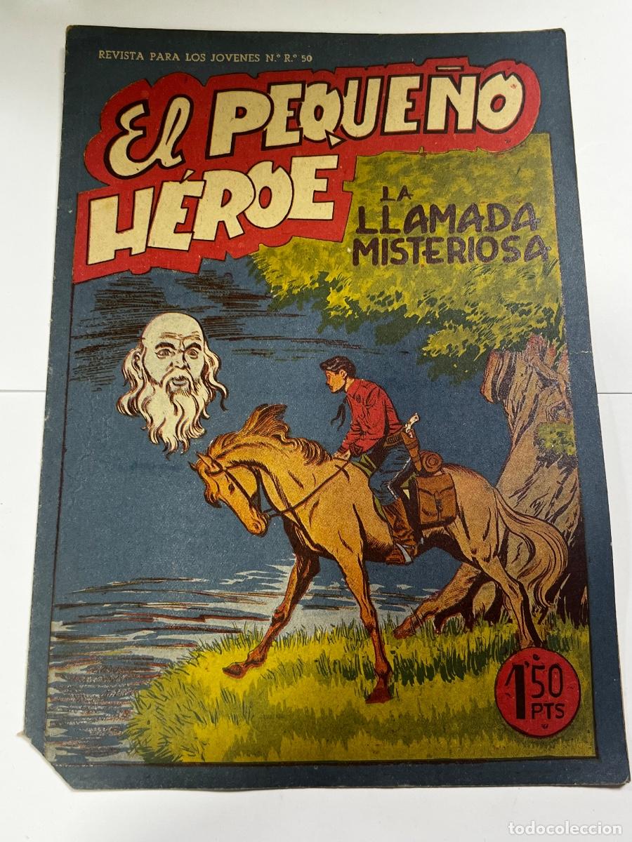 Tebeos: EL PEQUE&Ntilde;O H&Eacute;ROE. LA LLAMADA MISTERIOSA . N&deg; 38. EDITORIAL MAGA.