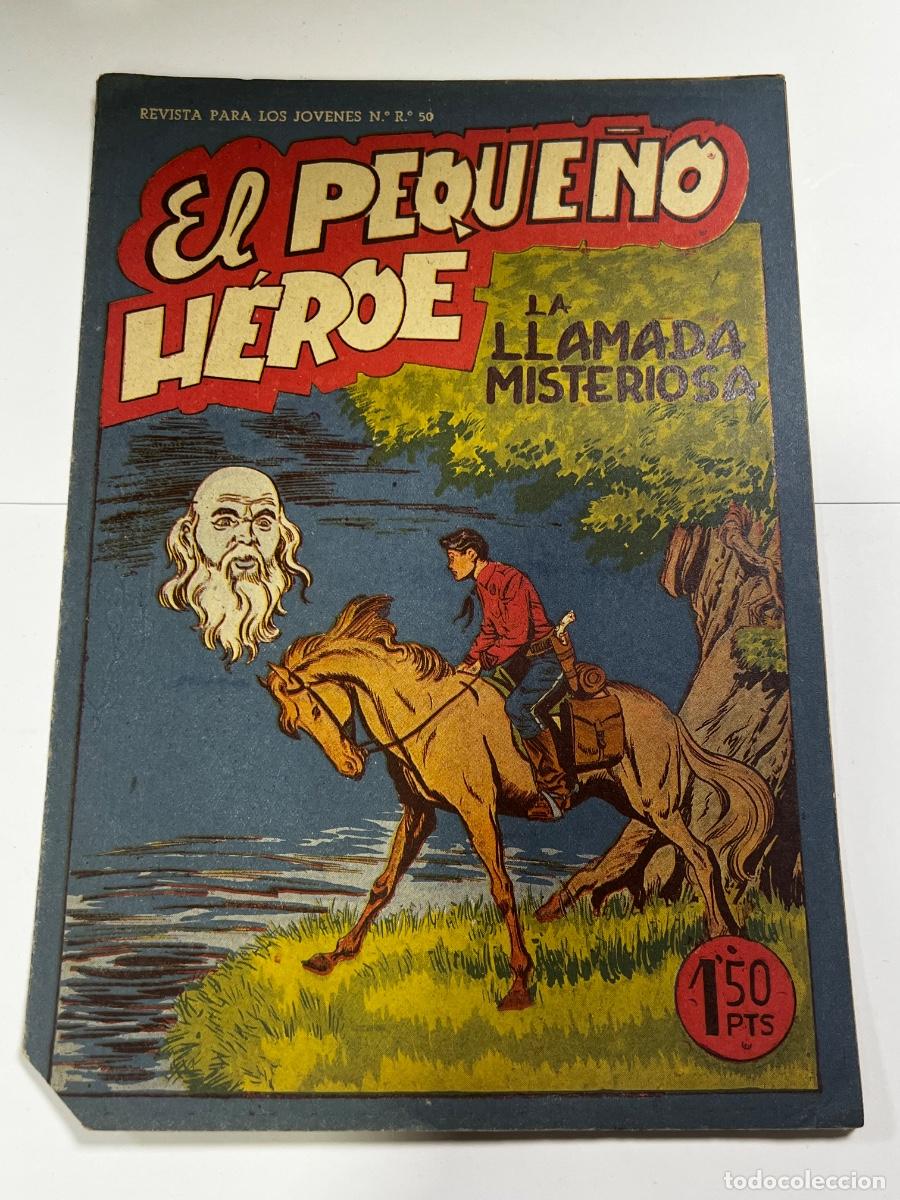 Tebeos: EL PEQUE&Ntilde;O H&Eacute;ROE. LA LLAMADA MISTERIOSA . N&deg; 38. EDITORIAL MAGA.
