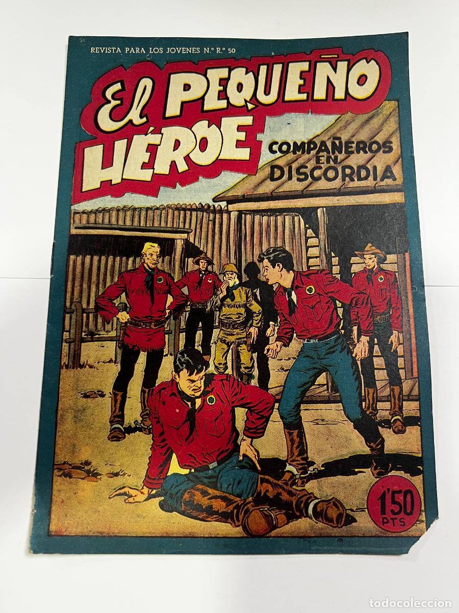 Tebeos: EL PEQUE&Ntilde;O H&Eacute;ROE. COMPA&Ntilde;EROS EN DISCORDIA. N&deg; 33. EDITORIAL MAGA.