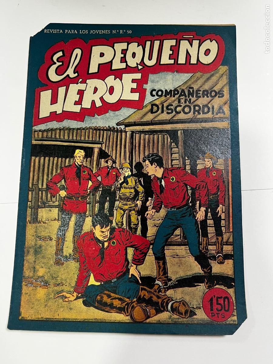 Tebeos: EL PEQUE&Ntilde;O H&Eacute;ROE. COMPA&Ntilde;EROS EN DISCORDIA. N&deg; 33. EDITORIAL MAGA.