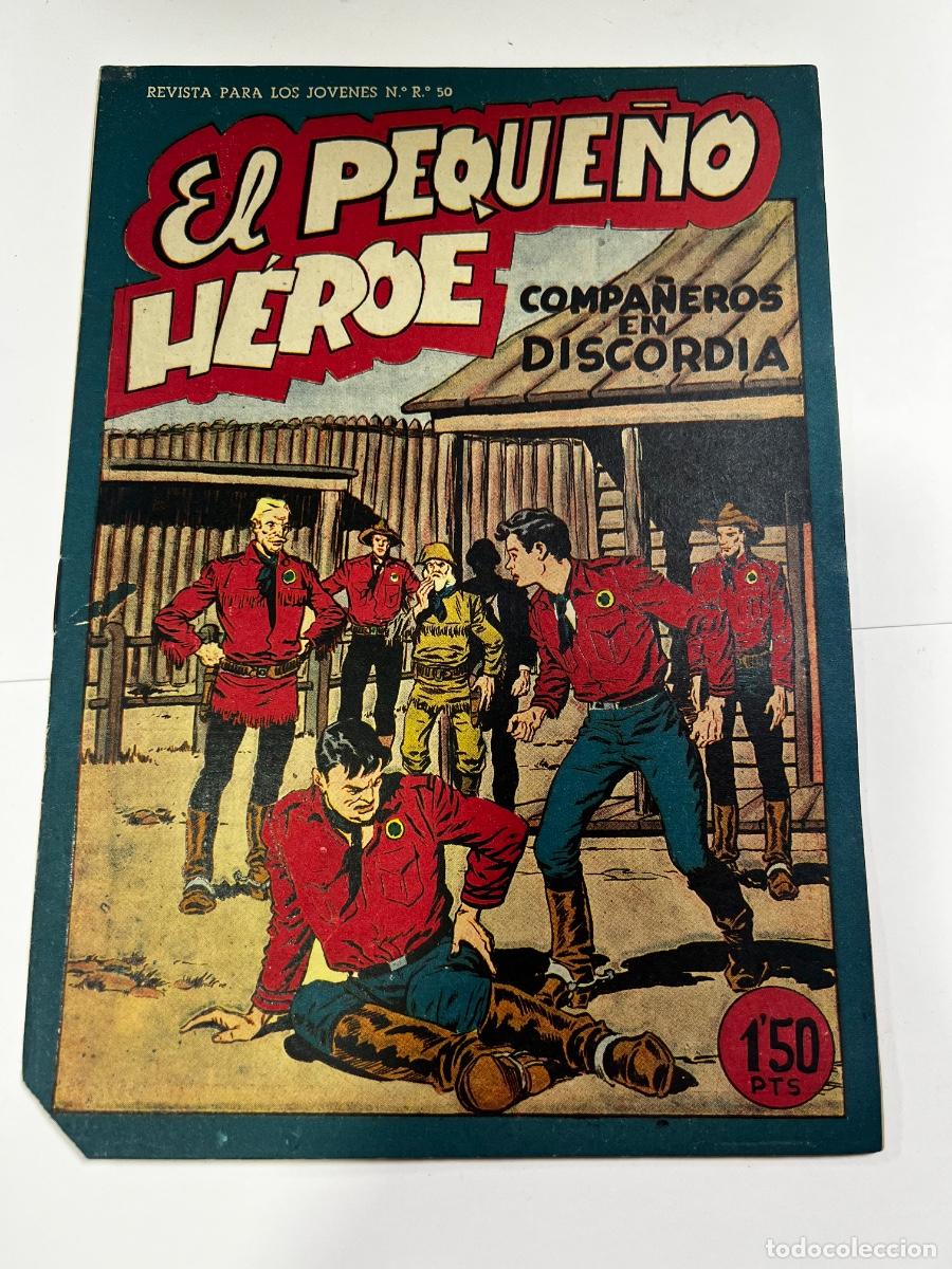Tebeos: EL PEQUE&Ntilde;O H&Eacute;ROE. COMPA&Ntilde;EROS EN DISCORDIA. N&deg; 33. EDITORIAL MAGA.