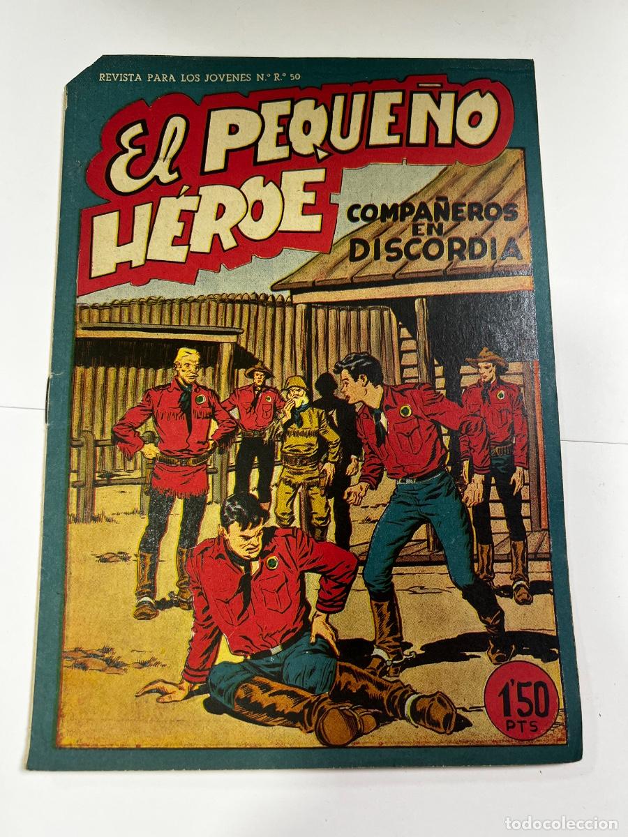Tebeos: EL PEQUE&Ntilde;O H&Eacute;ROE. COMPA&Ntilde;EROS EN DISCORDIA. N&deg; 33. EDITORIAL MAGA.