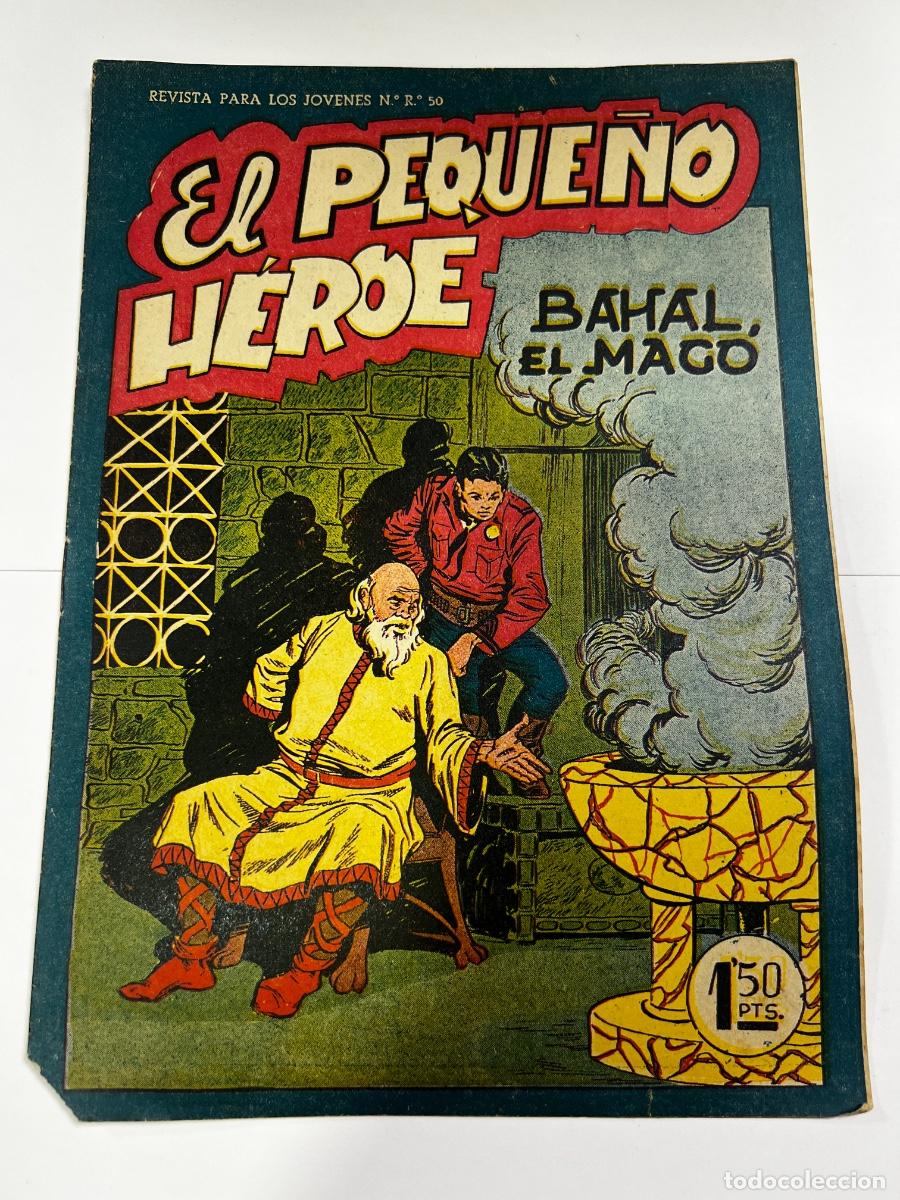 Tebeos: EL PEQUE&Ntilde;O H&Eacute;ROE. BAHAL EL MAGO. N&deg; 39. EDITORIAL MAGA.