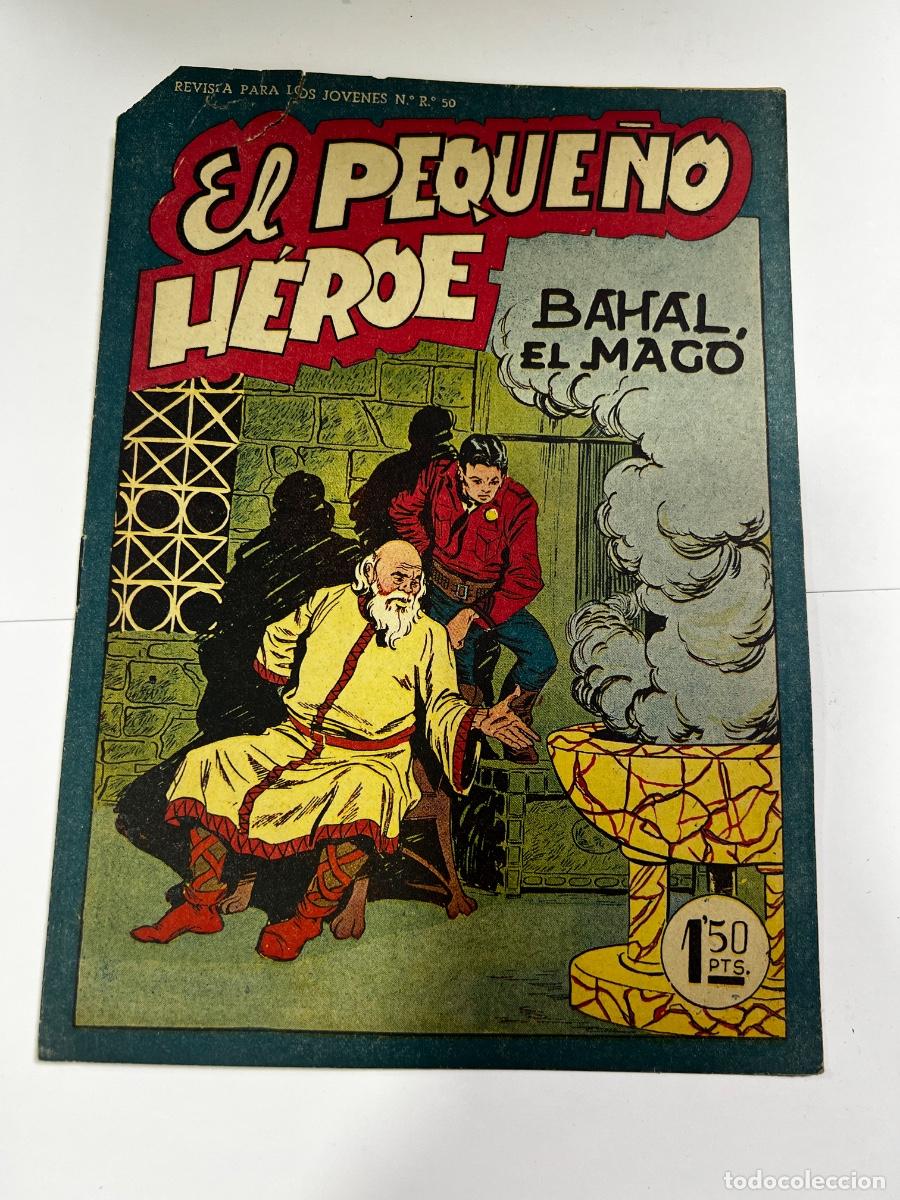 Tebeos: EL PEQUE&Ntilde;O H&Eacute;ROE. BAHAL EL MAGO. N&deg; 39. EDITORIAL MAGA.