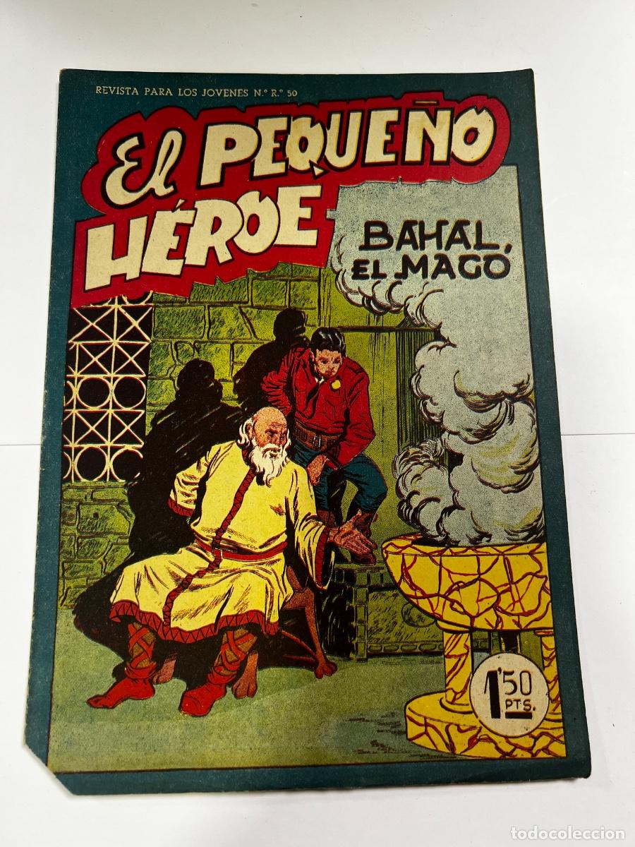 Tebeos: EL PEQUE&Ntilde;O H&Eacute;ROE. BAHAL EL MAGO. N&deg; 39. EDITORIAL MAGA.