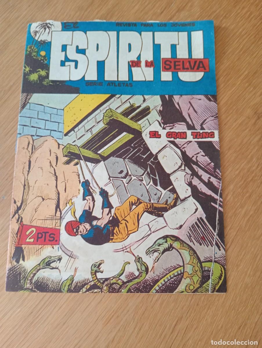 Tebeos: EL ESP&Iacute;RITU DE LA SELVA N.&ordm; 25 (DE 90). EL GRAN TUNG. GRAPA. EDITORIAL MAGA. 1962. ORIGINAL.