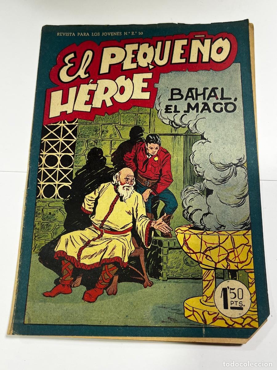 Tebeos: EL PEQUE&Ntilde;O H&Eacute;ROE. BAHAL EL MAGO. N&deg; 39. EDITORIAL MAGA.