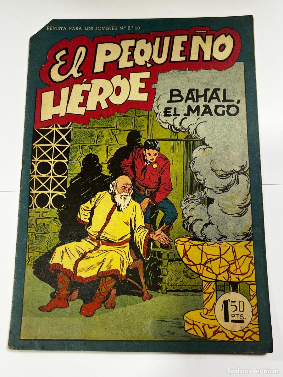 Tebeos: EL PEQUE&Ntilde;O H&Eacute;ROE. BAHAL EL MAGO. N&deg; 39. EDITORIAL MAGA.