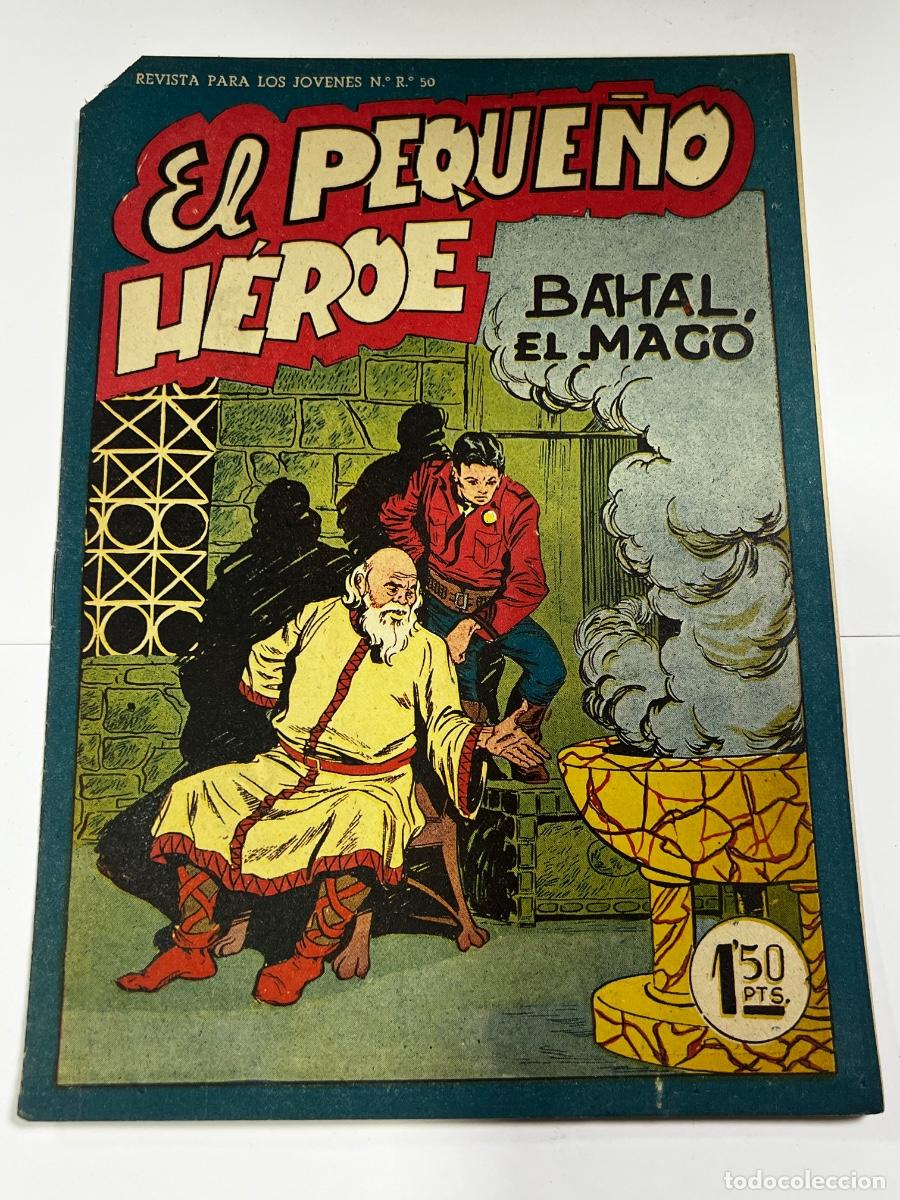 Tebeos: EL PEQUE&Ntilde;O H&Eacute;ROE. BAHAL EL MAGO. N&deg; 39. EDITORIAL MAGA.