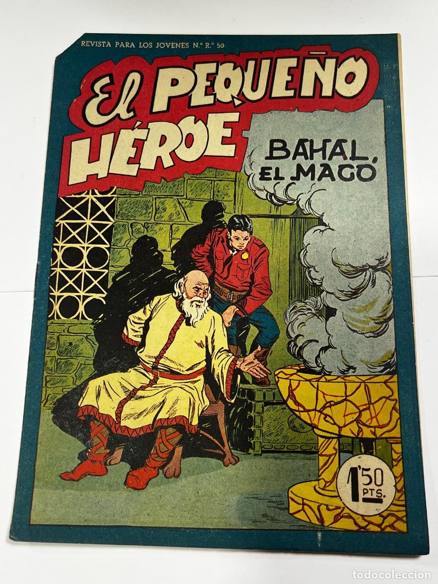 Tebeos: EL PEQUE&Ntilde;O H&Eacute;ROE. BAHAL EL MAGO. N&deg; 39. EDITORIAL MAGA.
