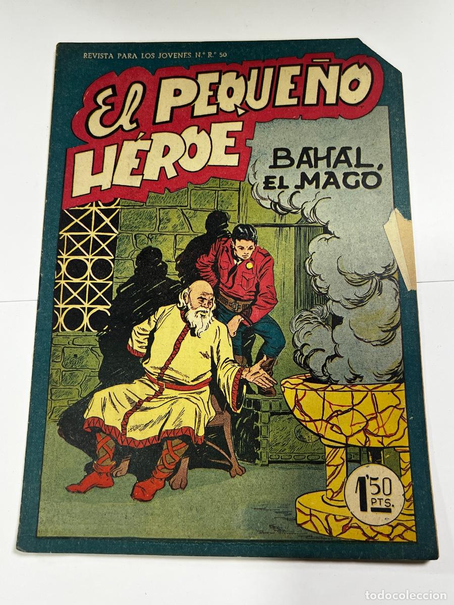 Tebeos: EL PEQUE&Ntilde;O H&Eacute;ROE. BAHAL EL MAGO. N&deg; 39. EDITORIAL MAGA.