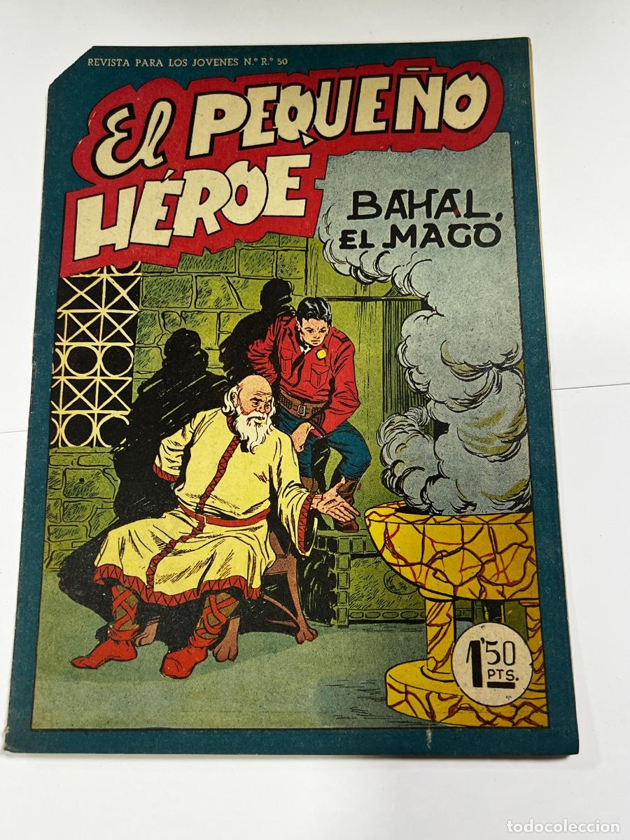 Tebeos: EL PEQUE&Ntilde;O H&Eacute;ROE. BAHAL EL MAGO. N&deg; 39. EDITORIAL MAGA.