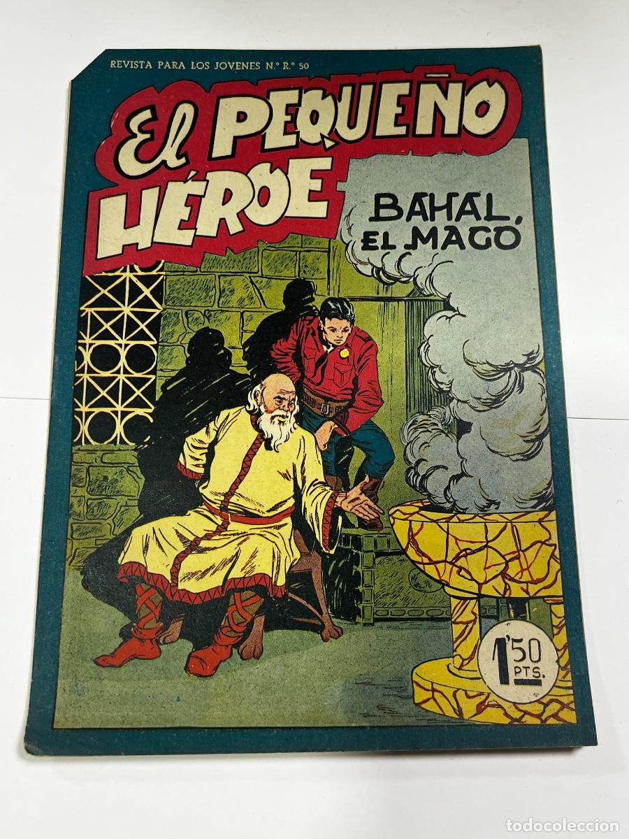 Tebeos: EL PEQUE&Ntilde;O H&Eacute;ROE. BAHAL EL MAGO. N&deg; 39. EDITORIAL MAGA.