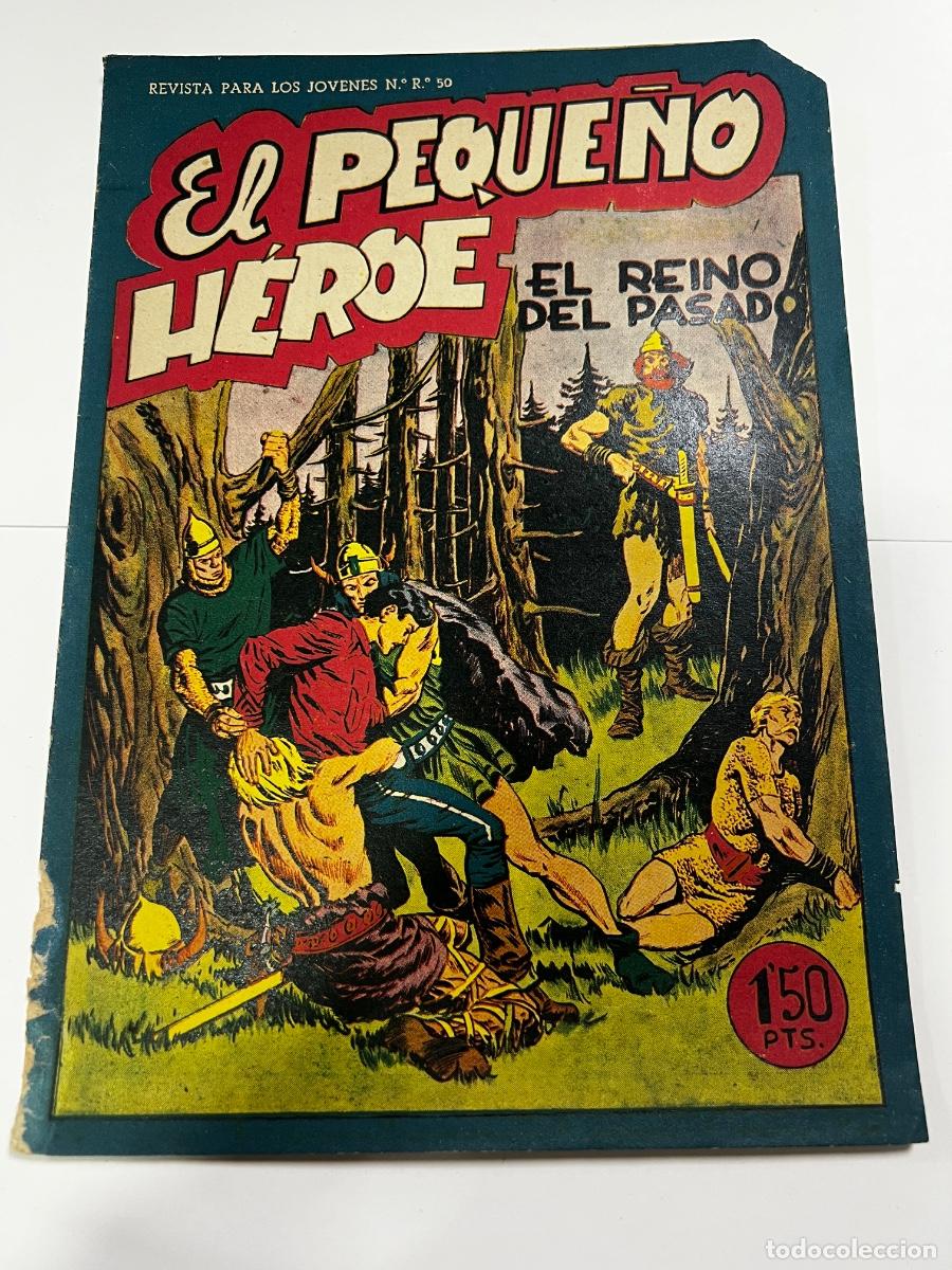 Tebeos: EL PEQUE&Ntilde;O H&Eacute;ROE. EL REINO DEL PASADO. N&deg; 34. EDITORIAL MAGA.