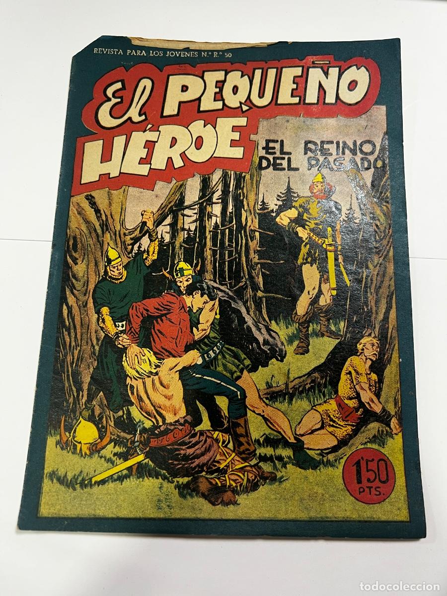 Tebeos: EL PEQUE&Ntilde;O H&Eacute;ROE. EL REINO DEL PASADO. N&deg; 34. EDITORIAL MAGA.