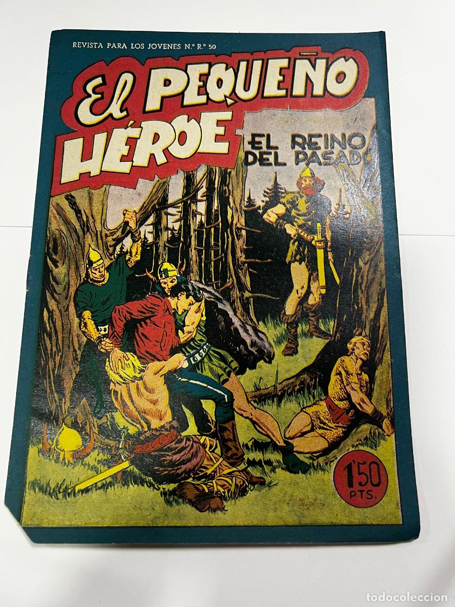 Tebeos: EL PEQUE&Ntilde;O H&Eacute;ROE. EL REINO DEL PASADO. N&deg; 34. EDITORIAL MAGA.