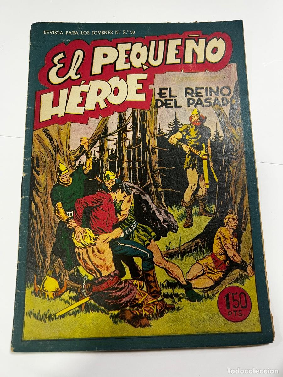 Tebeos: EL PEQUE&Ntilde;O H&Eacute;ROE. EL REINO DEL PASADO. N&deg; 34. EDITORIAL MAGA.