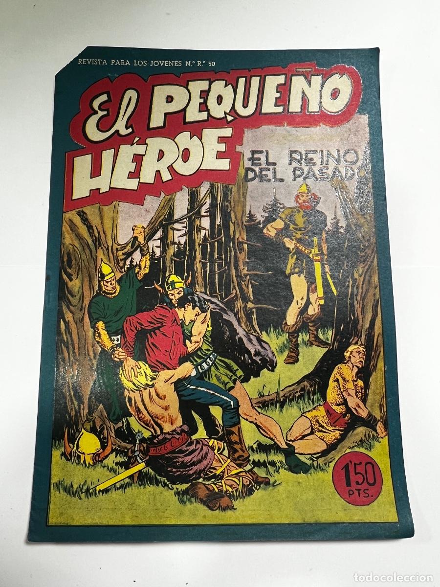 Tebeos: EL PEQUE&Ntilde;O H&Eacute;ROE. EL REINO DEL PASADO. N&deg; 34. EDITORIAL MAGA.