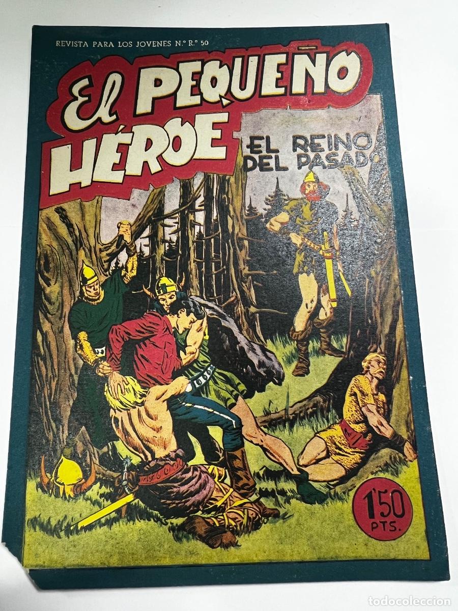 Tebeos: EL PEQUE&Ntilde;O H&Eacute;ROE. EL REINO DEL PASADO. N&deg; 34. EDITORIAL MAGA.