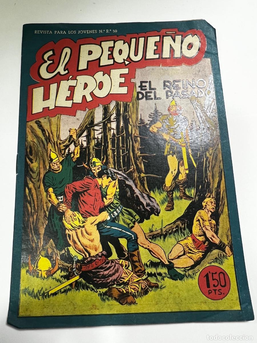 Tebeos: EL PEQUE&Ntilde;O H&Eacute;ROE. EL REINO DEL PASADO. N&deg; 34. EDITORIAL MAGA.