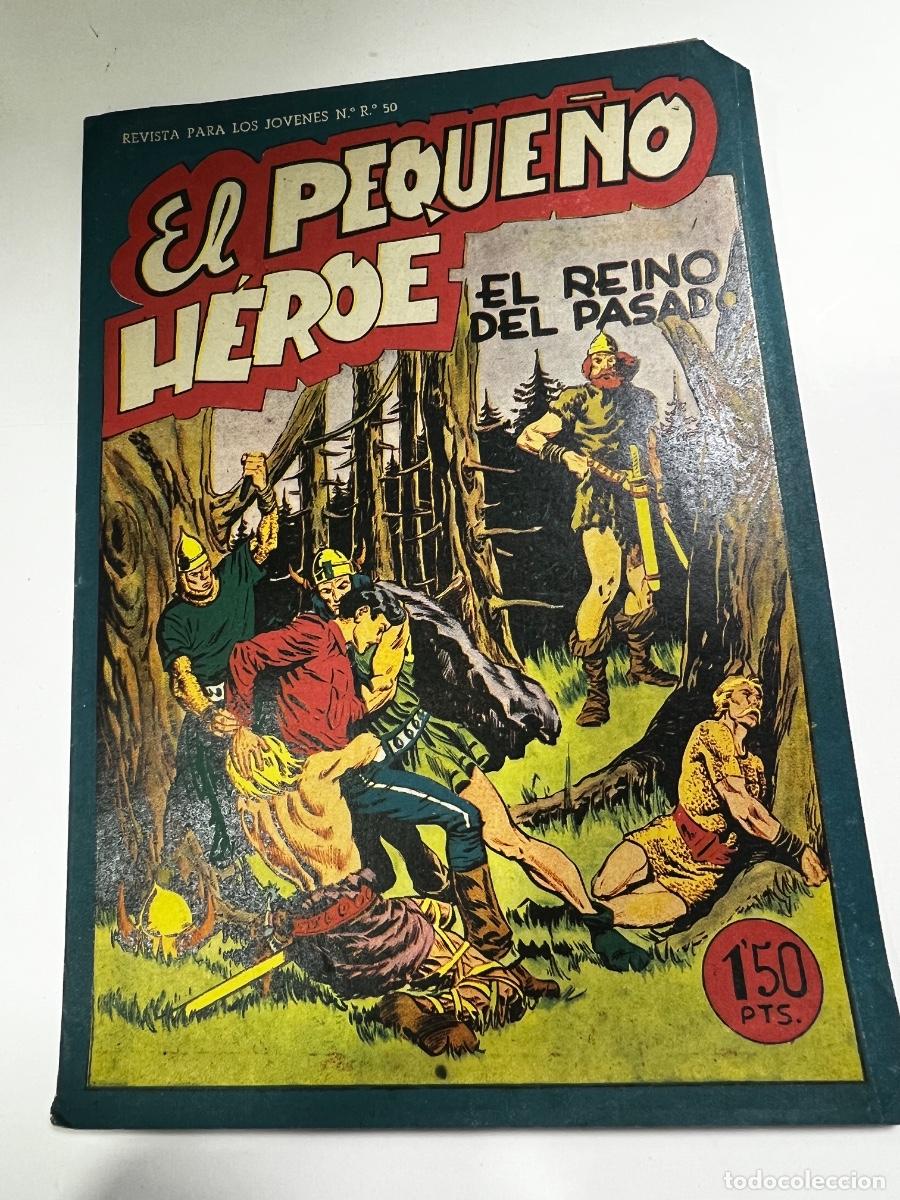 Tebeos: EL PEQUE&Ntilde;O H&Eacute;ROE. EL REINO DEL PASADO. N&deg; 34. EDITORIAL MAGA.
