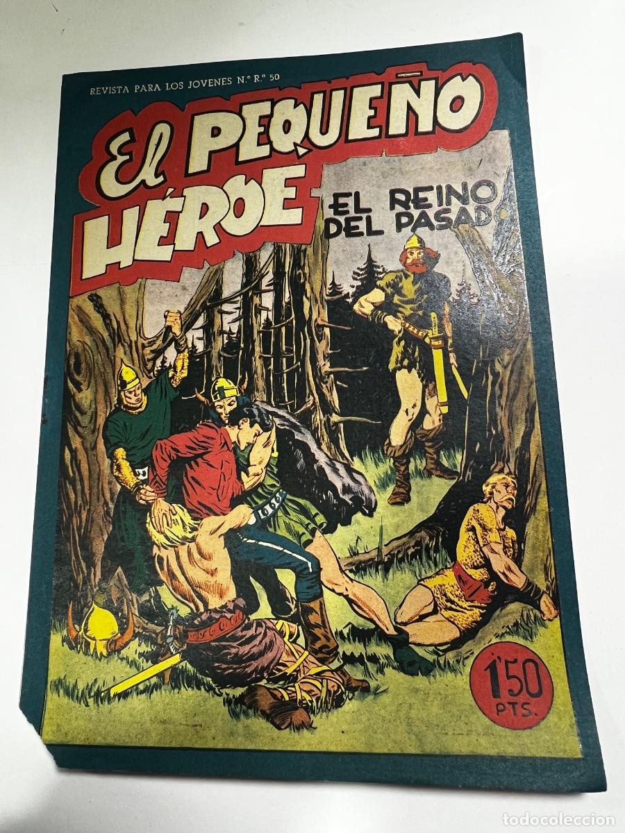 Tebeos: EL PEQUE&Ntilde;O H&Eacute;ROE. EL REINO DEL PASADO. N&deg; 34. EDITORIAL MAGA.