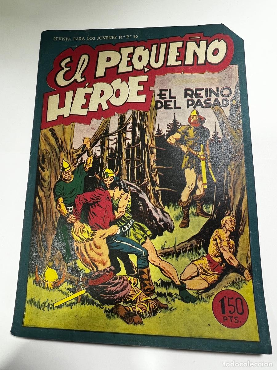 Tebeos: EL PEQUE&Ntilde;O H&Eacute;ROE. EL REINO DEL PASADO. N&deg; 34. EDITORIAL MAGA.