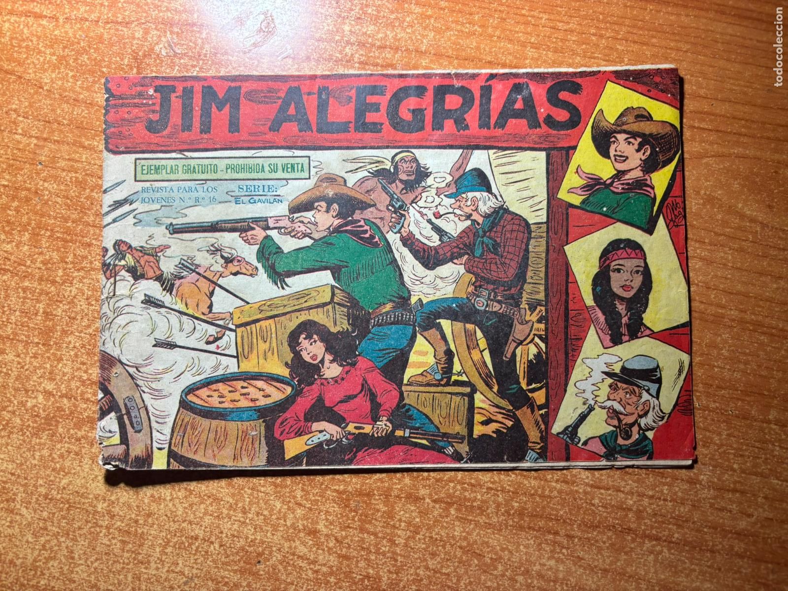 Tebeos: JIM ALEGRIAS N&ordm; 1 EDITORIAL MAGA ORIGINAL