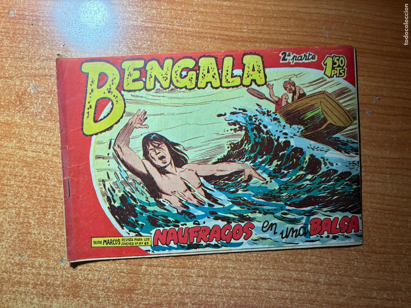 Tebeos: BENGALA N&ordm; 21 2 &ordf; PARTE EDITORIAL MAGA ORIGINAL
