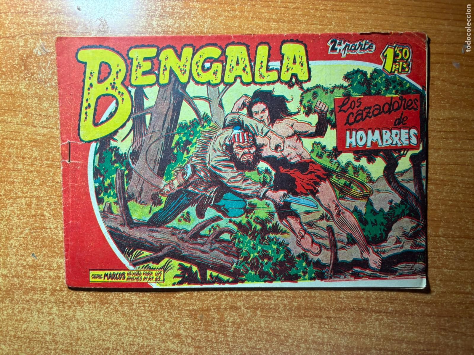 Tebeos: BENGALA N&ordm; 29 2 &ordf; PARTE EDITORIAL MAGA ORIGINAL