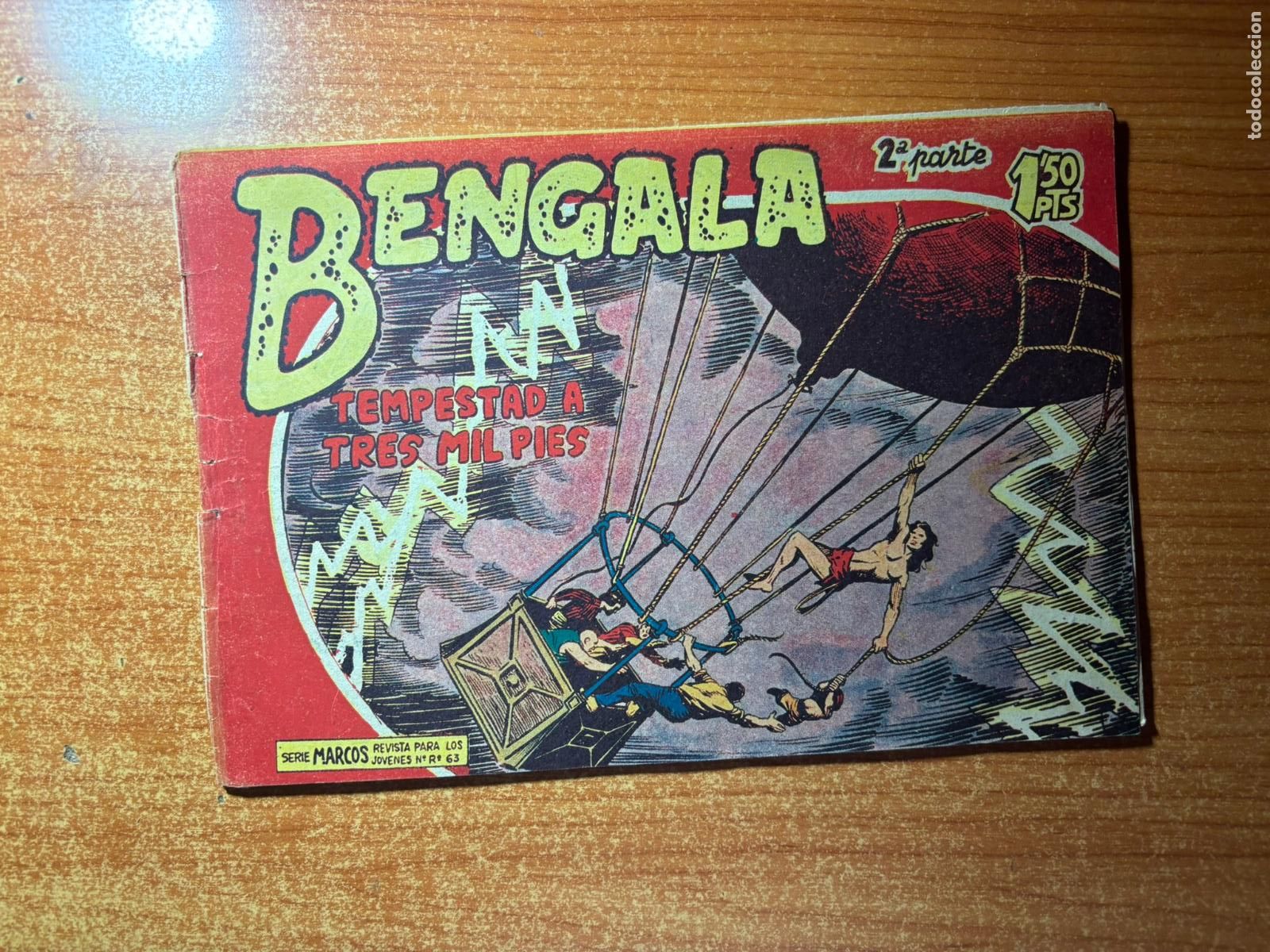 Tebeos: BENGALA N&ordm; 28 2 &ordf; PARTE EDITORIAL MAGA ORIGINAL