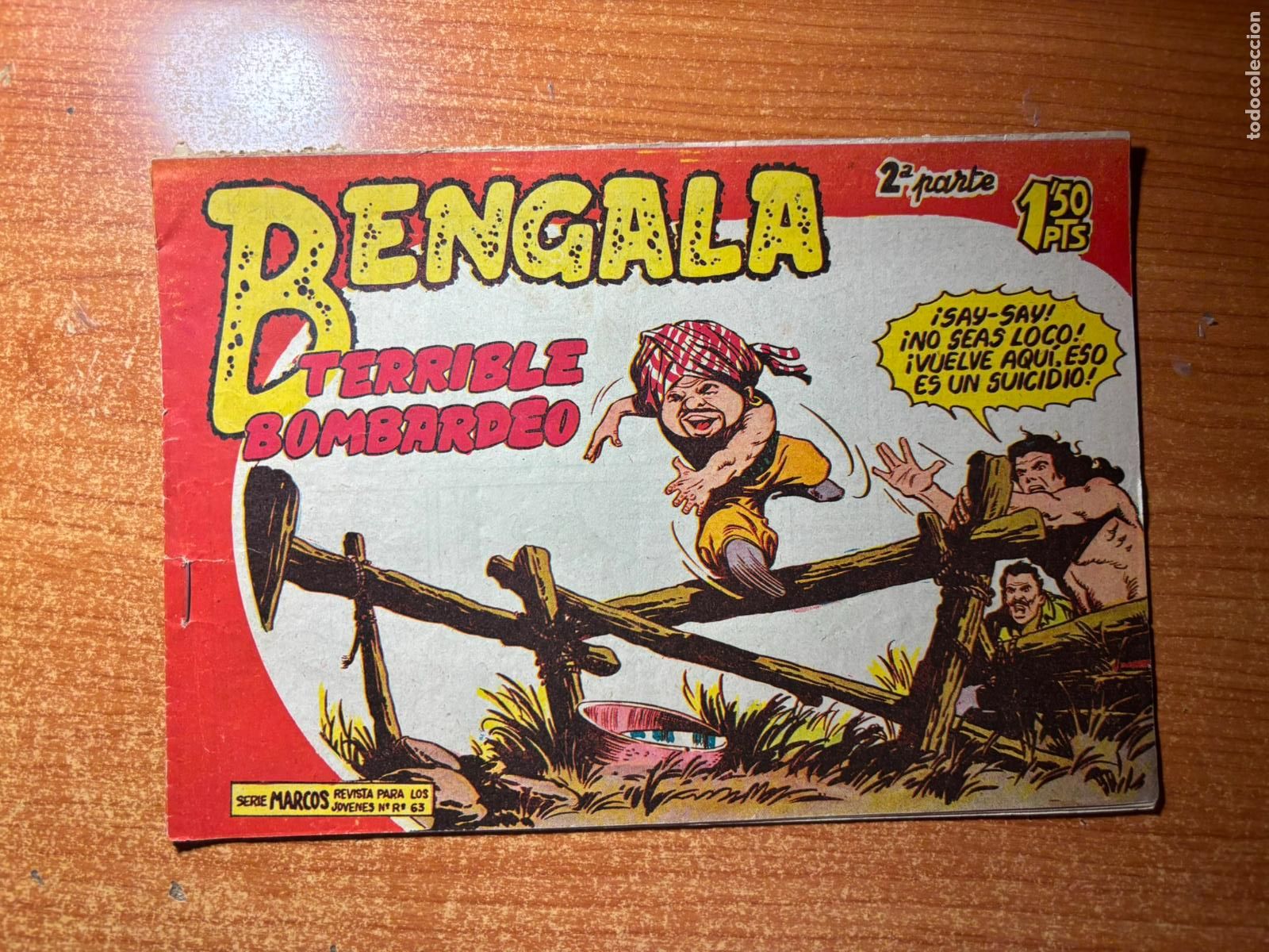 Tebeos: BENGALA N&ordm; 20 2 &ordf; PARTE EDITORIAL MAGA ORIGINAL