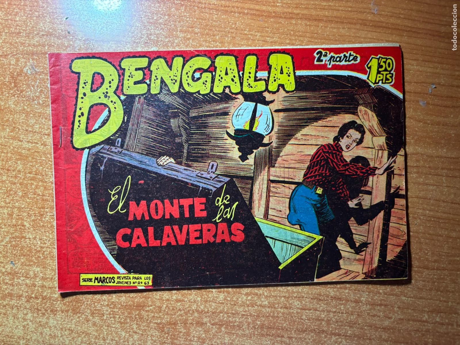 Tebeos: BENGALA N&ordm; 14 2 &ordf; PARTE EDITORIAL MAGA ORIGINAL