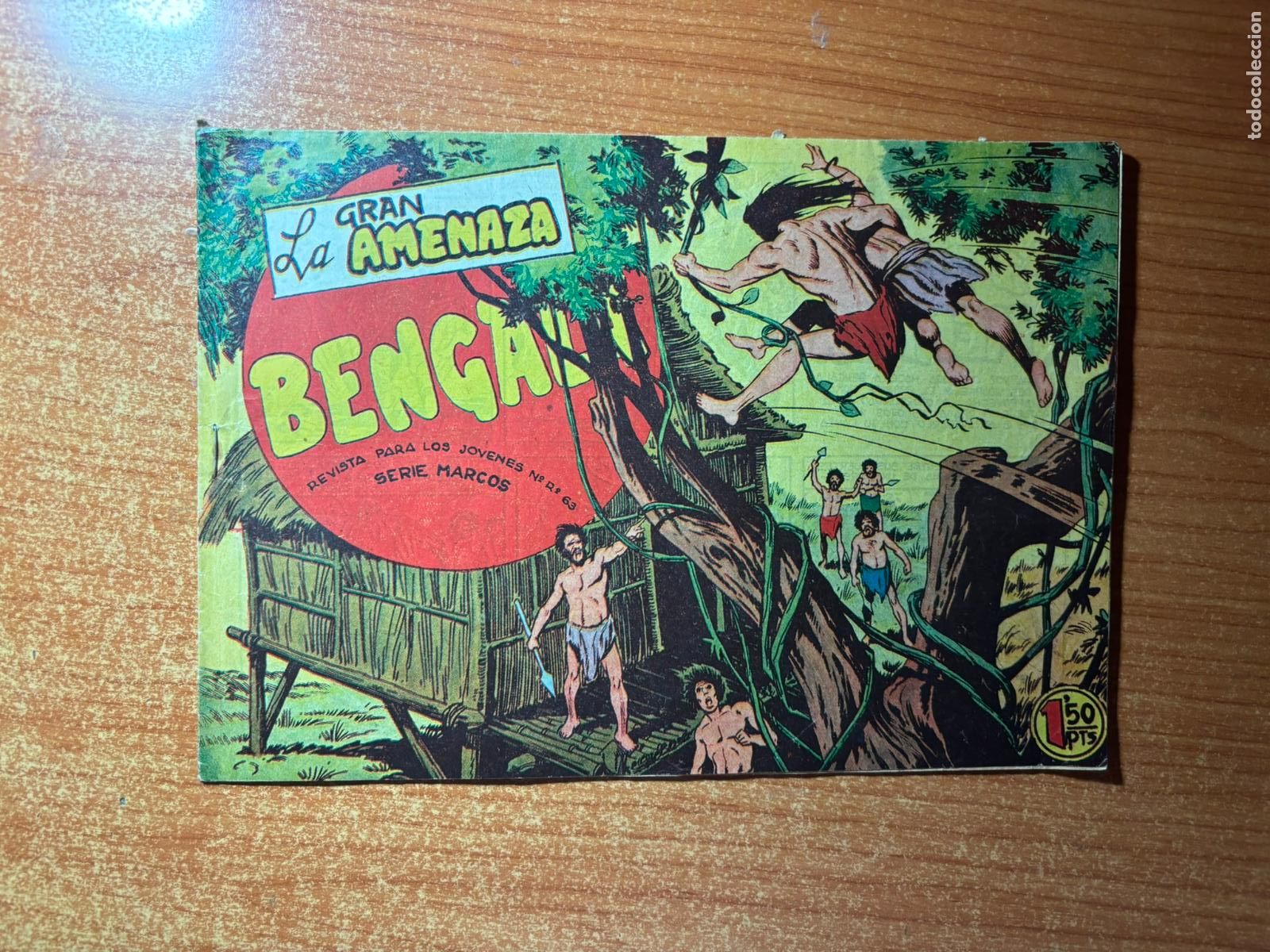 Tebeos: BENGALA N&ordm; 49 EDITORIAL MAGA ORIGINAL