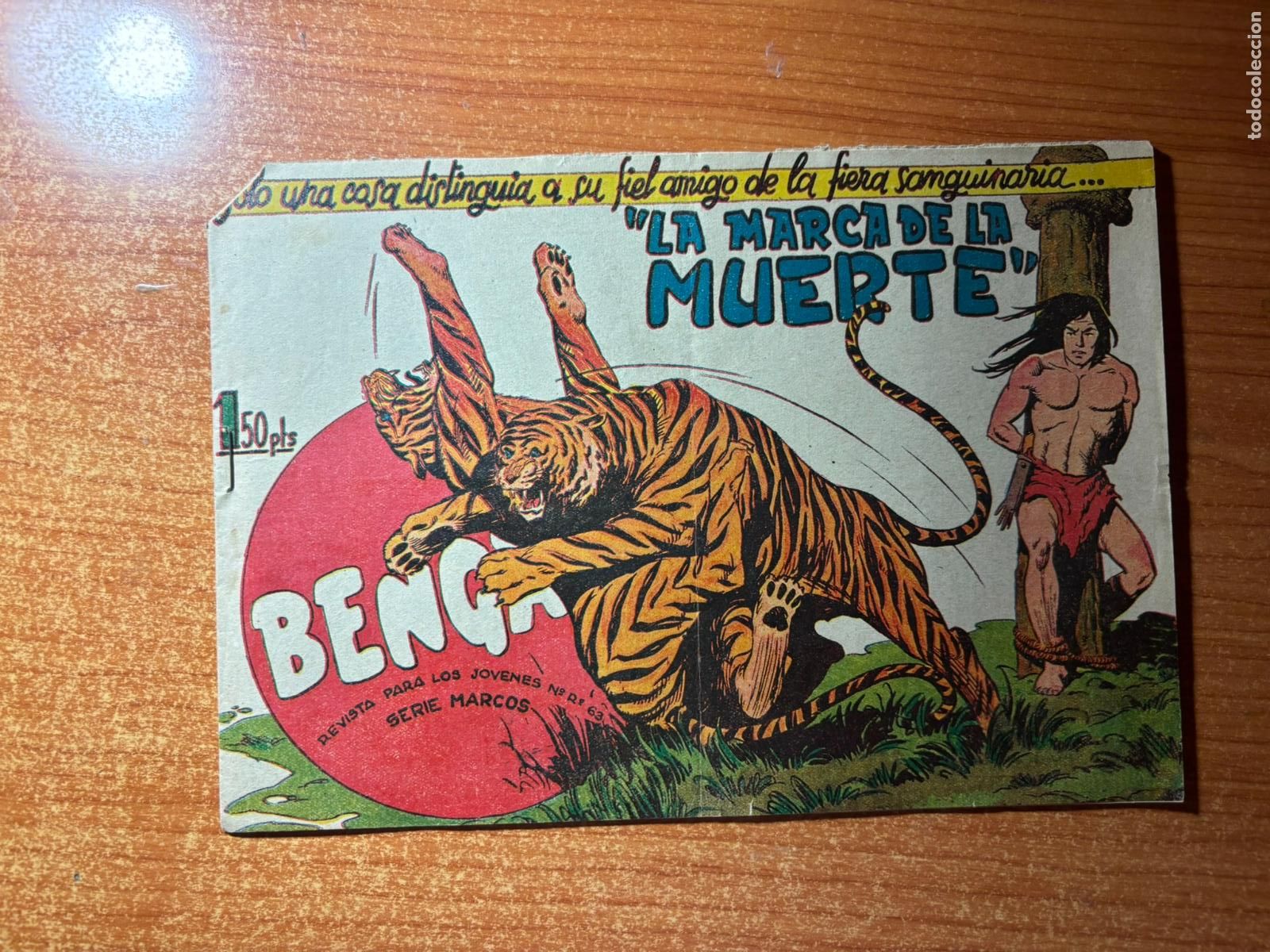 Tebeos: BENGALA N&ordm; 40 EDITORIAL MAGA ORIGINAL
