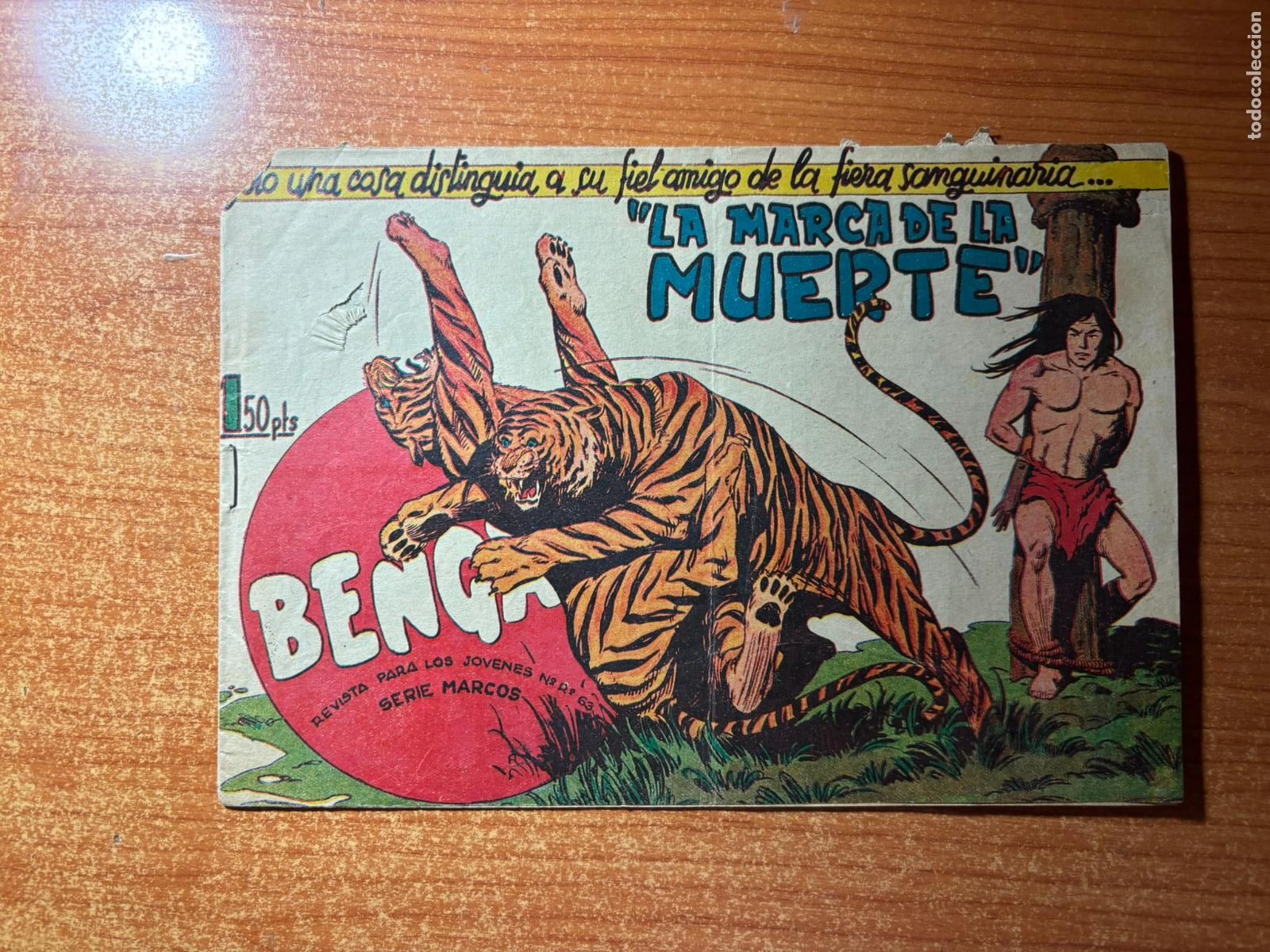 Tebeos: BENGALA N&ordm; 40 EDITORIAL MAGA ORIGINAL