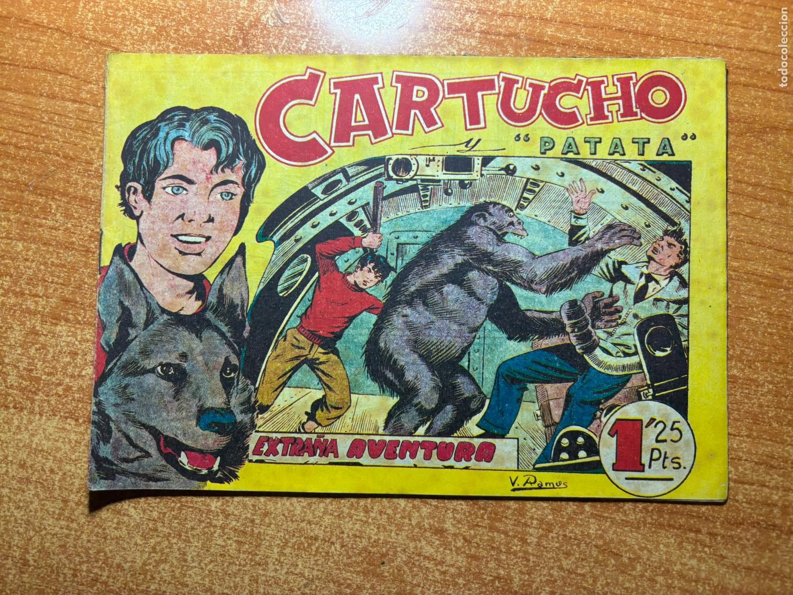 Tebeos: CARTUCHO Y PATATA N&ordm; 8 EDITORIAL MAGA ORIGINAL