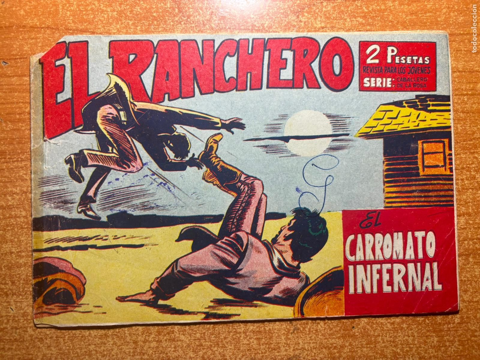 Tebeos: EL RANCHERO N&ordm; 14 EDITORIAL MAGA ORIGINAL
